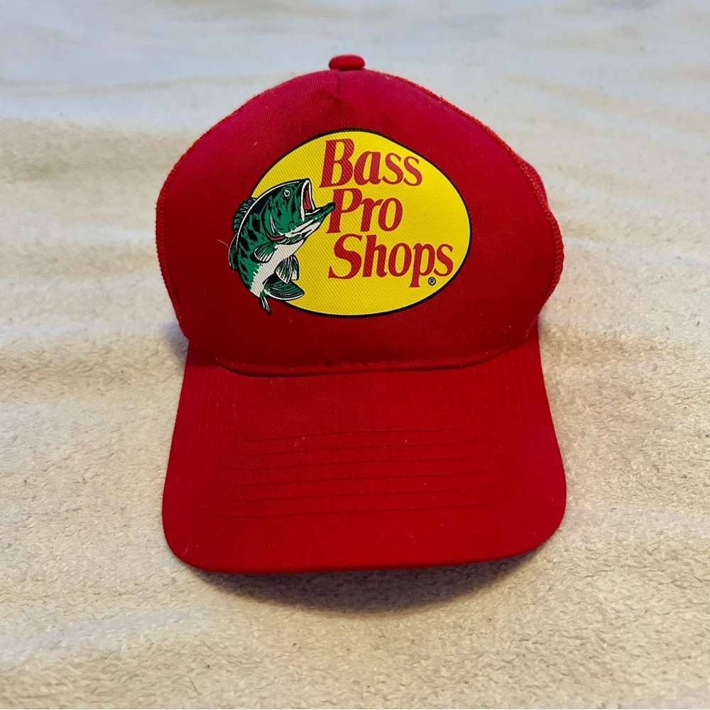 Bass Pro Shops Vibrant Red Hat